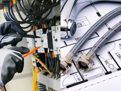 foto ilustrativa Instalações elétricas e hidráulicas